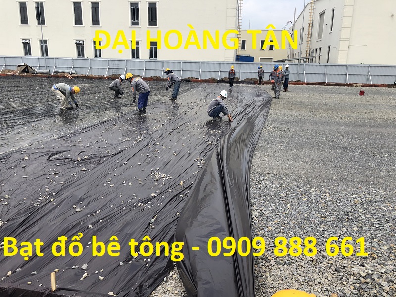 bạt đổ bê tông 15 bạt đổ bê tông
